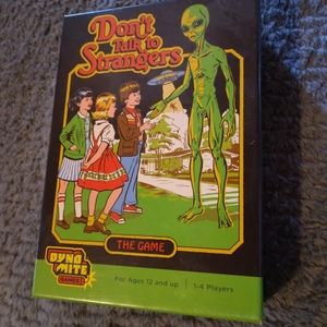 Don't talk to strangers boardgame